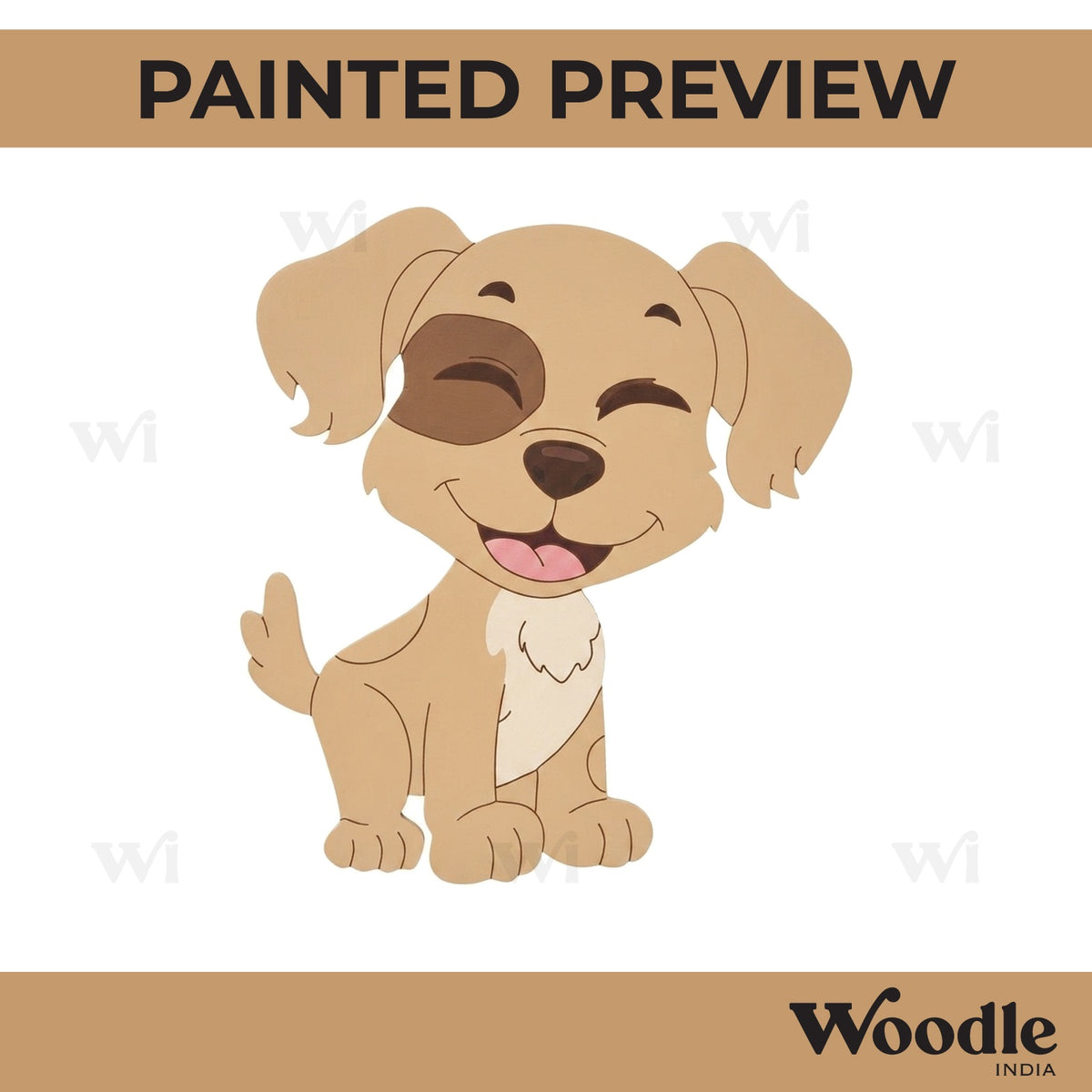 Dog Pre Marked MDF Design 19