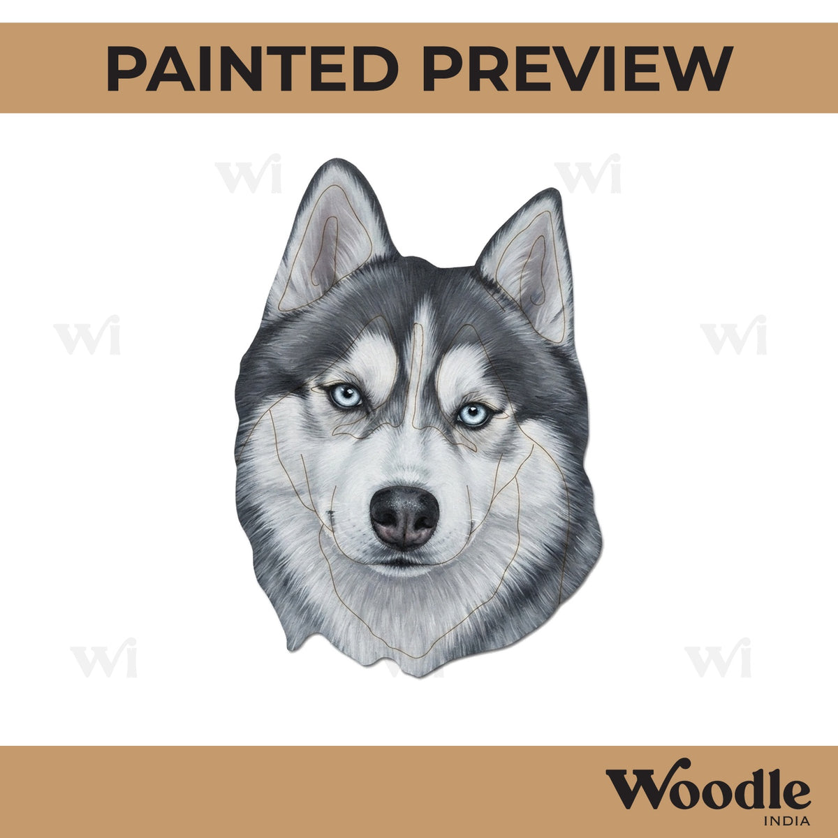Dog Pre Marked MDF Design 21
