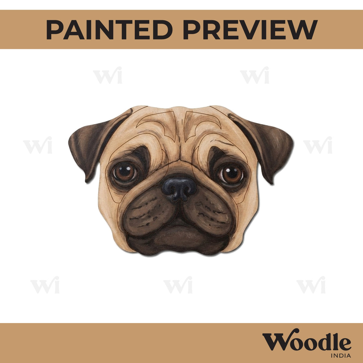 Dog Pre Marked MDF Design 25
