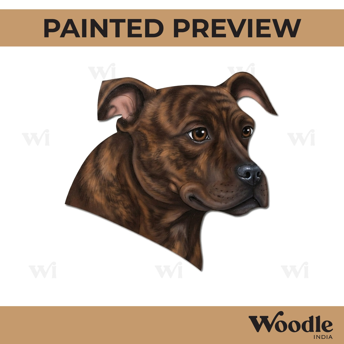 Dog Pre Marked MDF Design 28