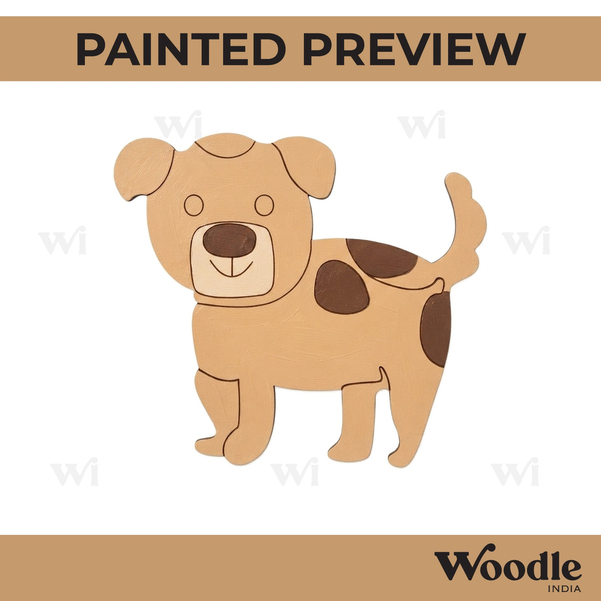 Dog Pre Marked MDF Design 3
