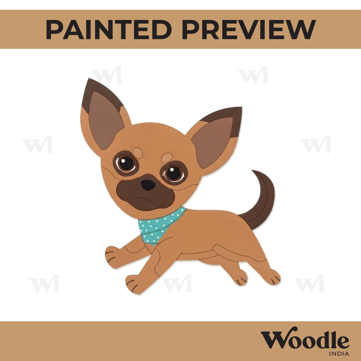 Dog Pre Marked MDF Design 33