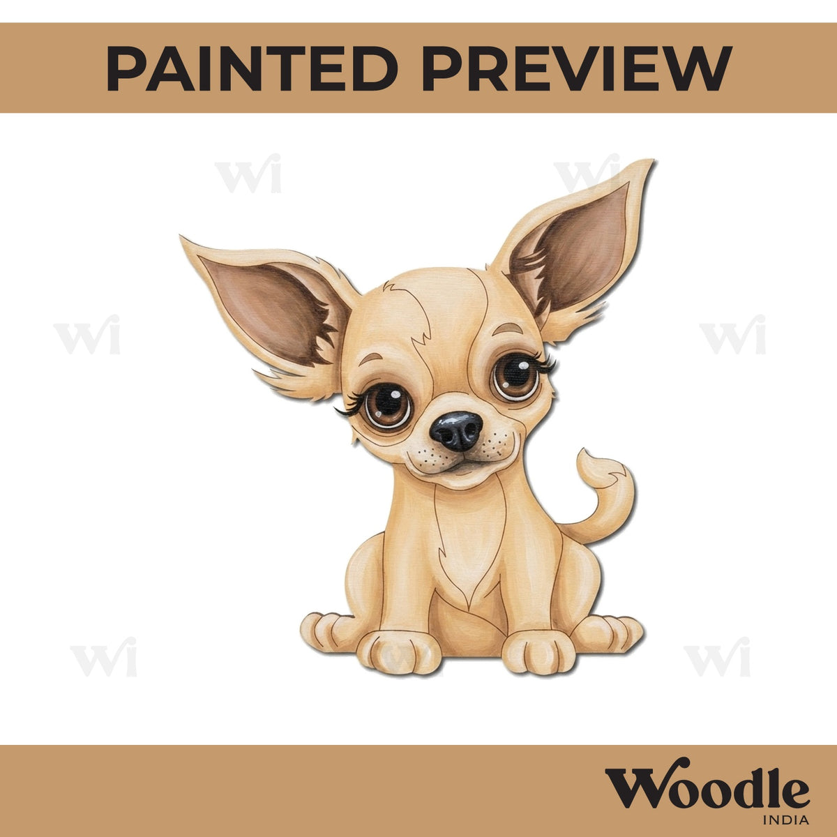 Dog Pre Marked MDF Design 36