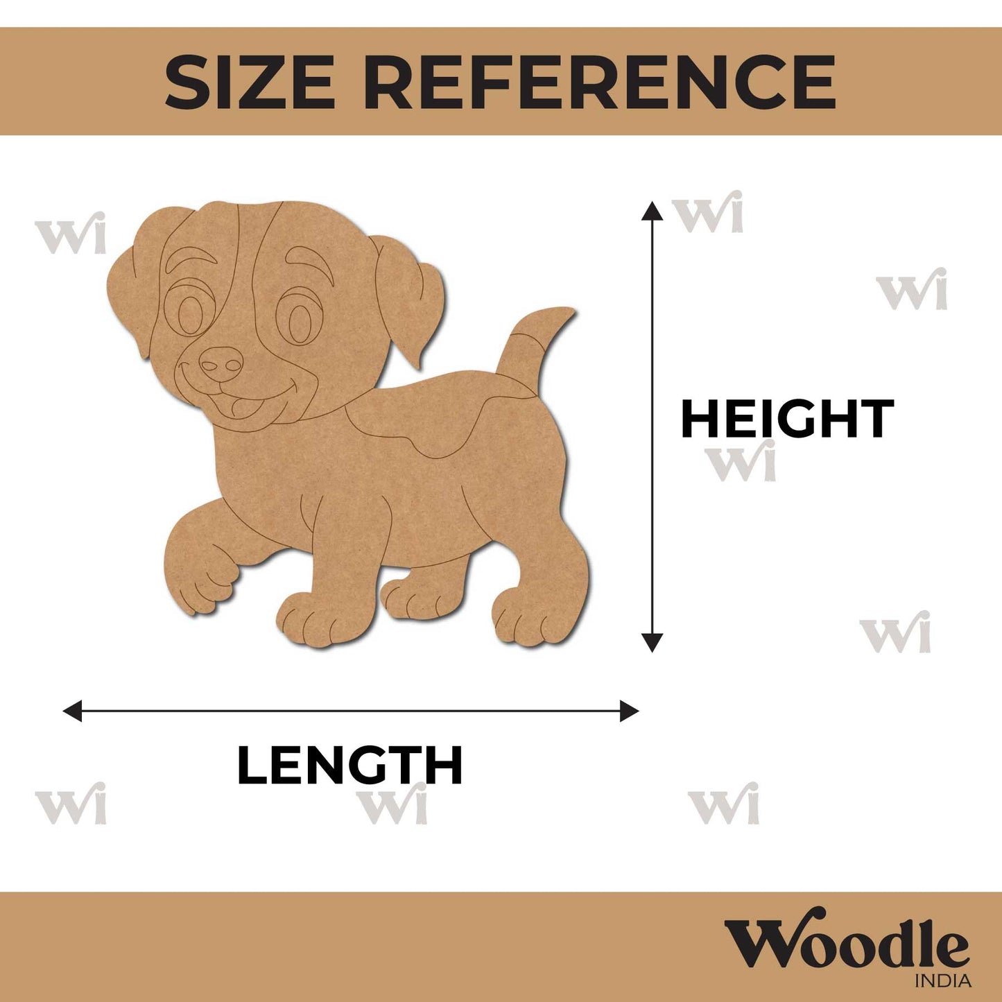 Dog Pre Marked MDF Design 37