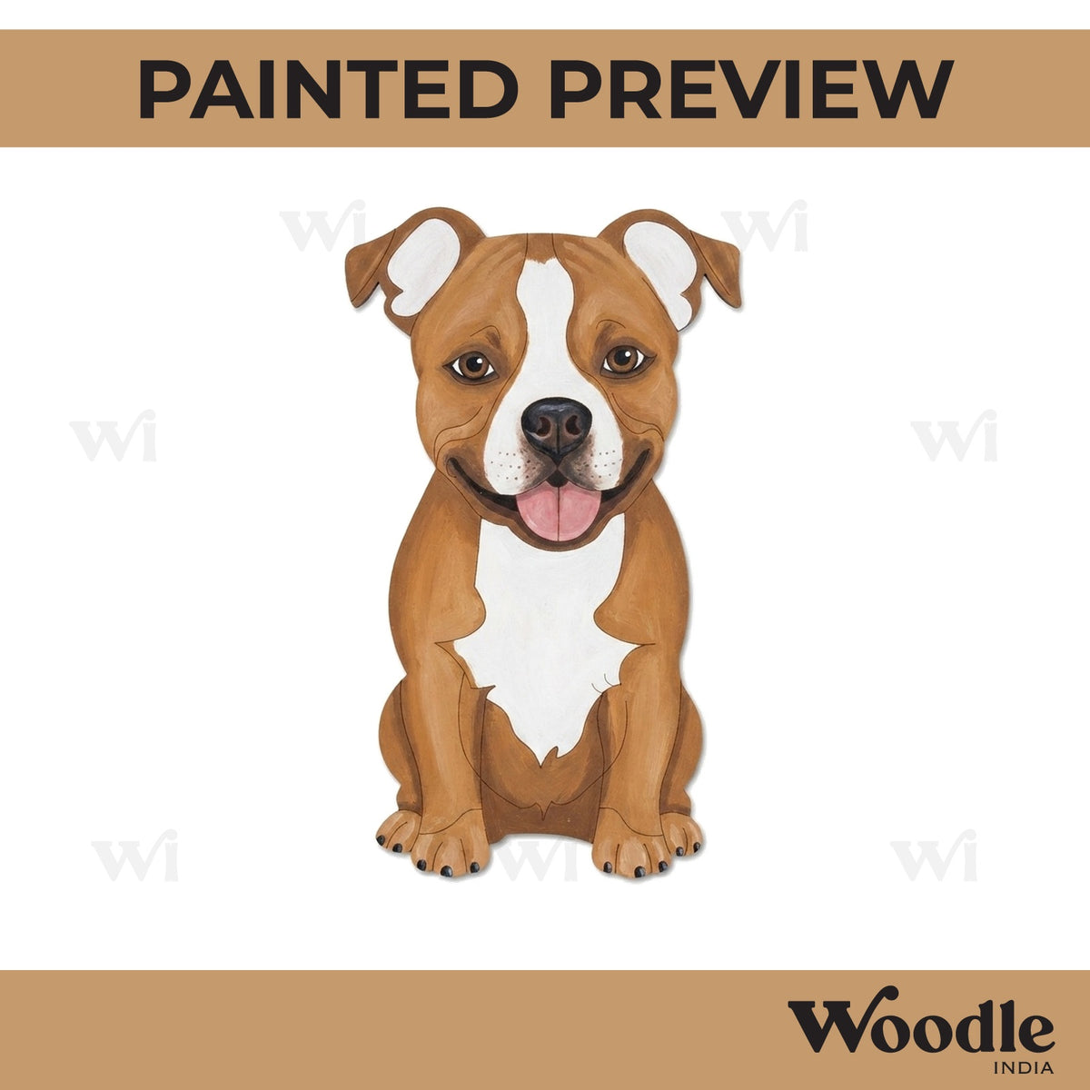 Dog Pre Marked MDF Design 39
