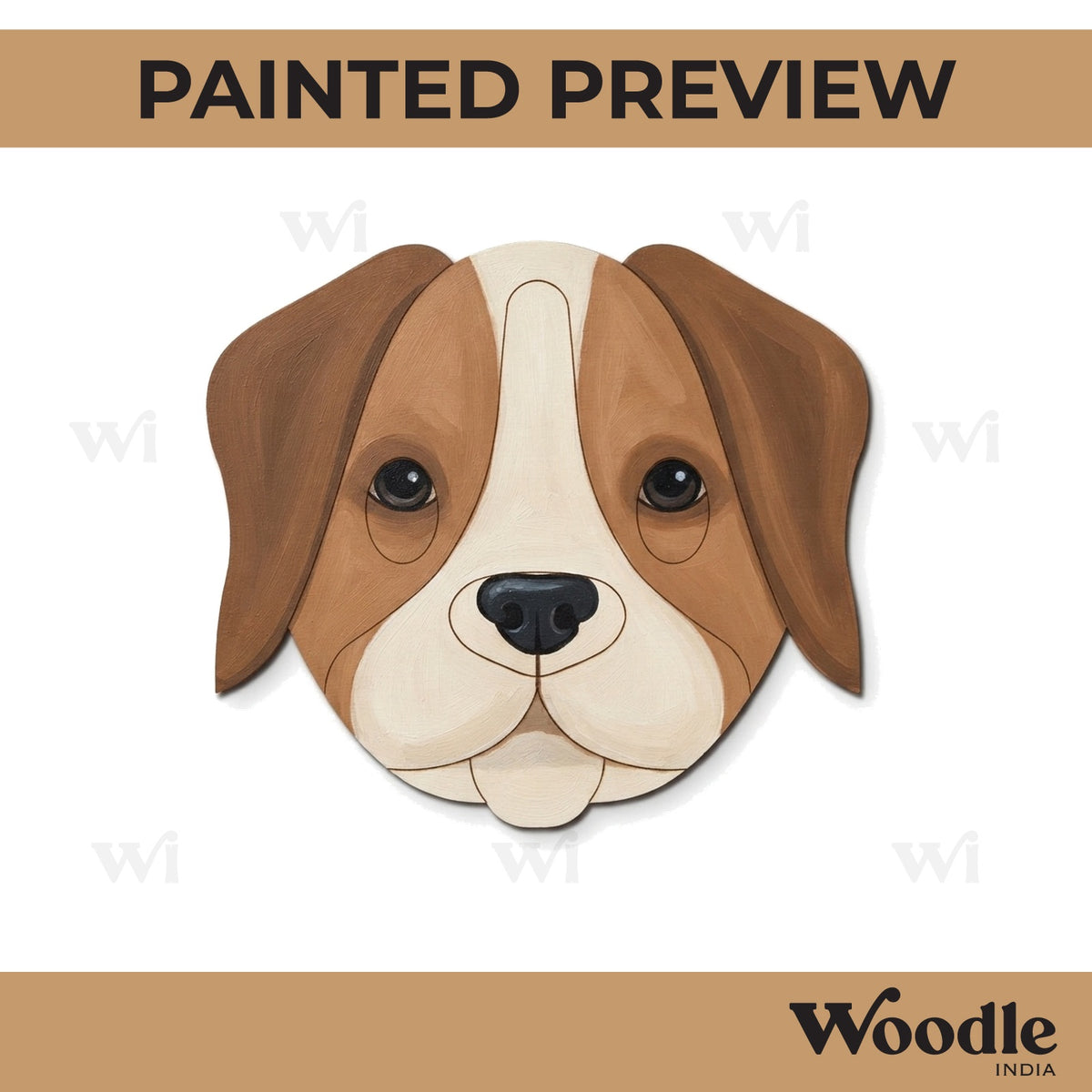 Dog Pre Marked MDF Design 4