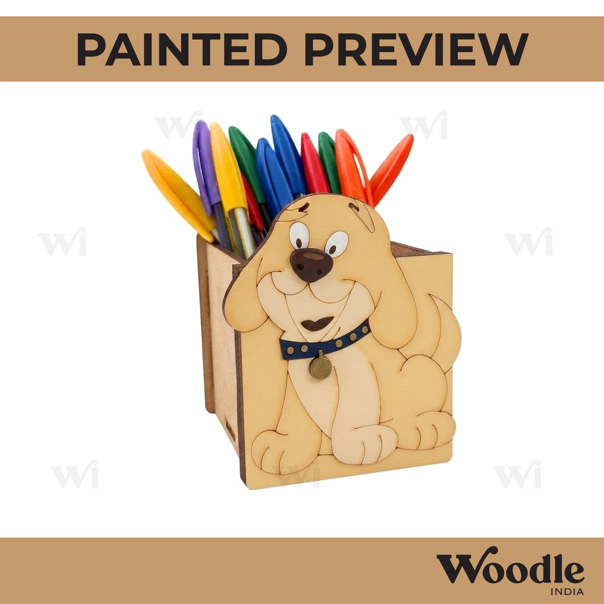 Dog Pen Stand MDF Design 1