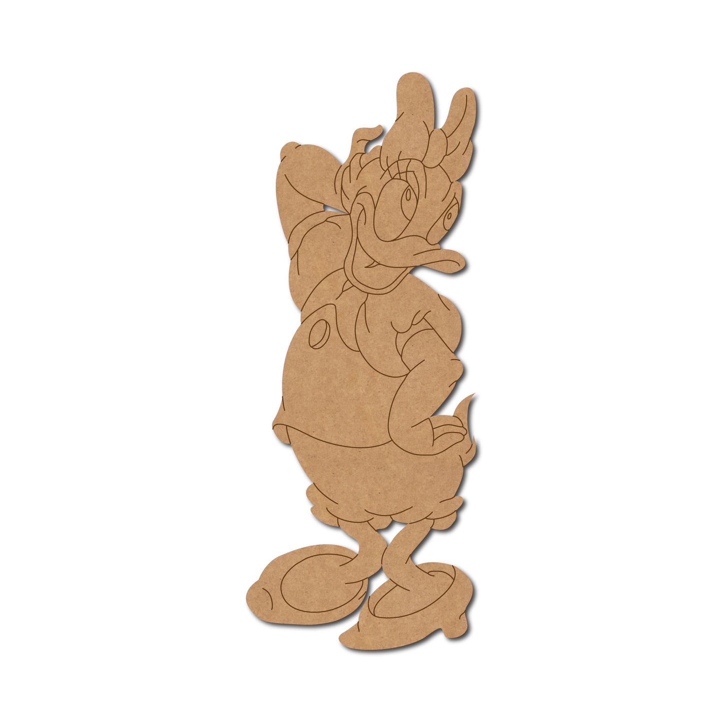 Donald Duck Pre Marked MDF Design 4