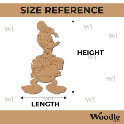 Donald Duck Pre Marked MDF Design 5