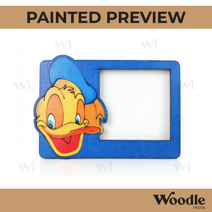 Donald Duck Three Layered Photo Frame MDF Design 1