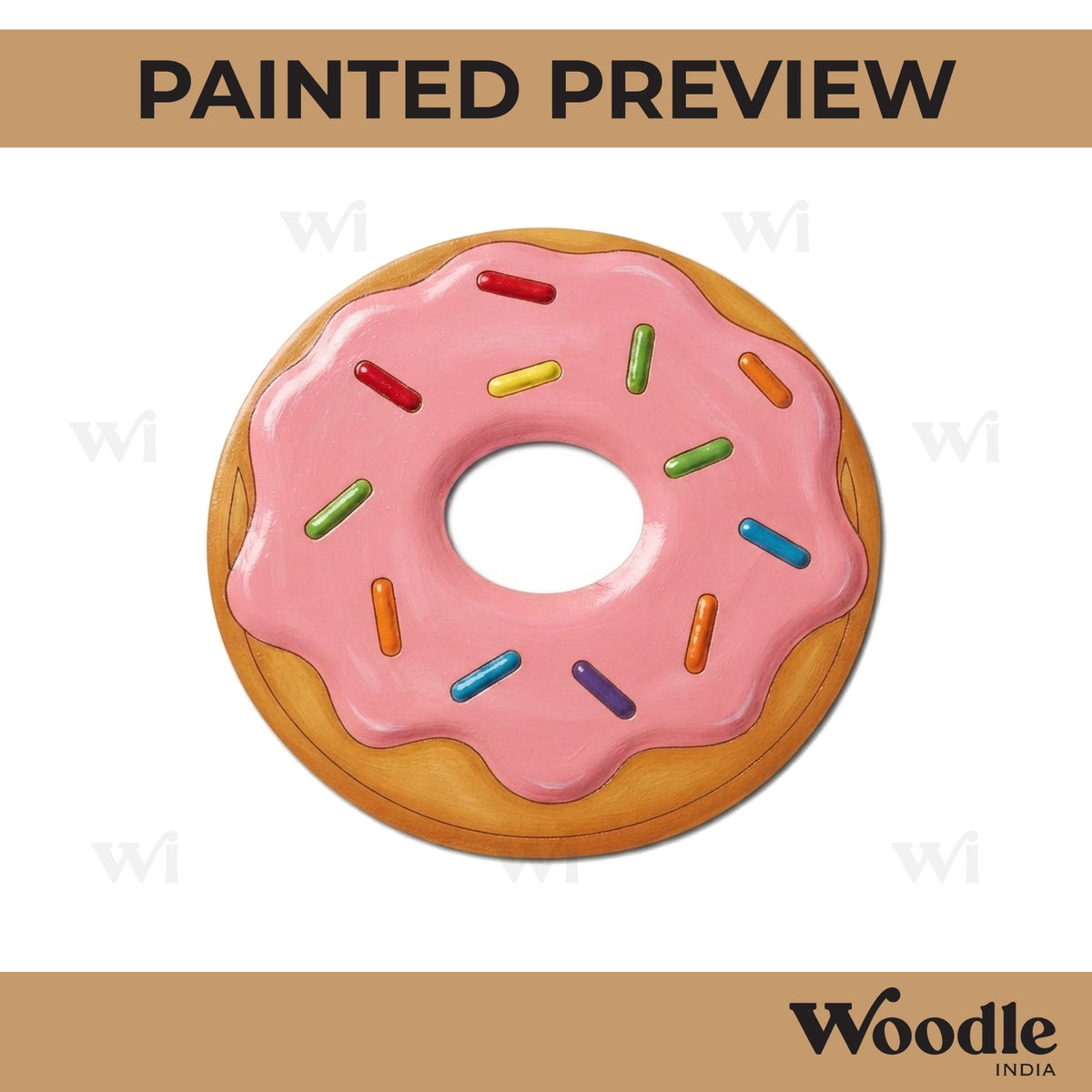 Donut Pre Marked MDF Design 1