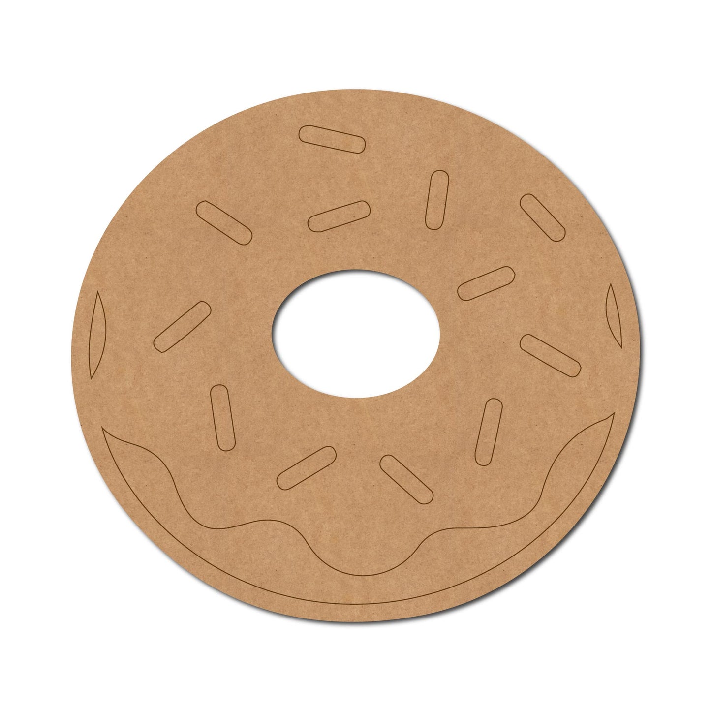 Donut Pre Marked MDF Design 1