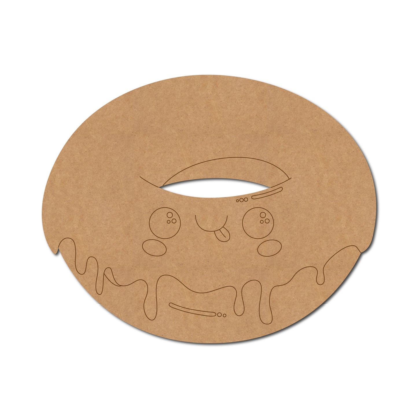 Donut Pre Marked MDF Design 2