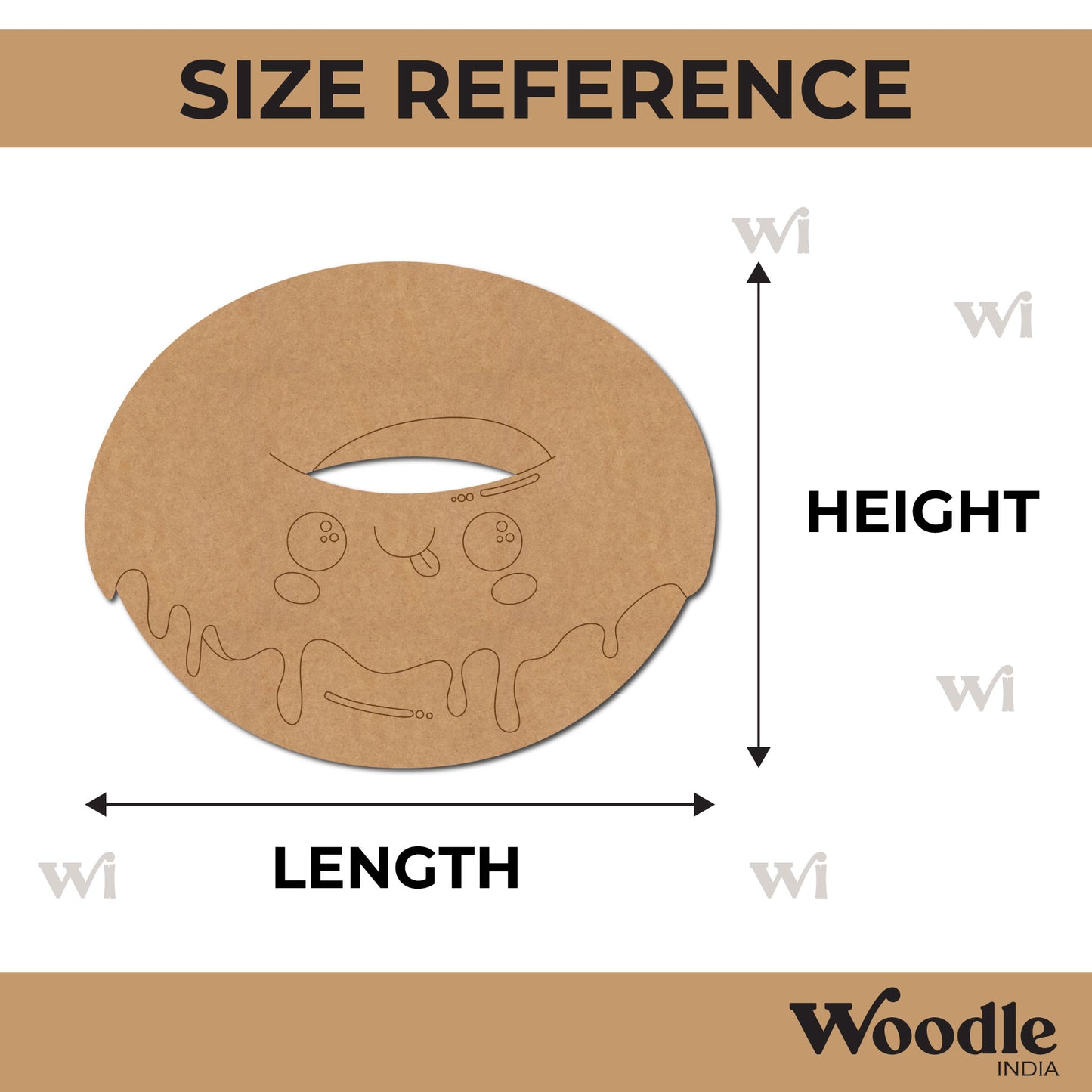 Donut Pre Marked MDF Design 2