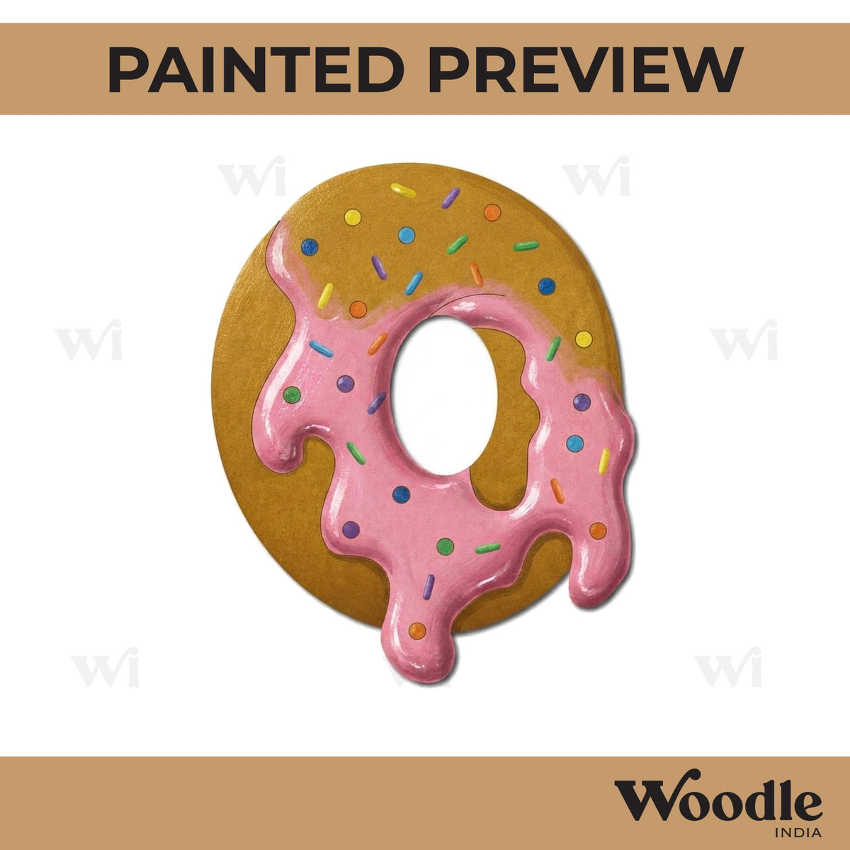 Donut Pre Marked MDF Design 5