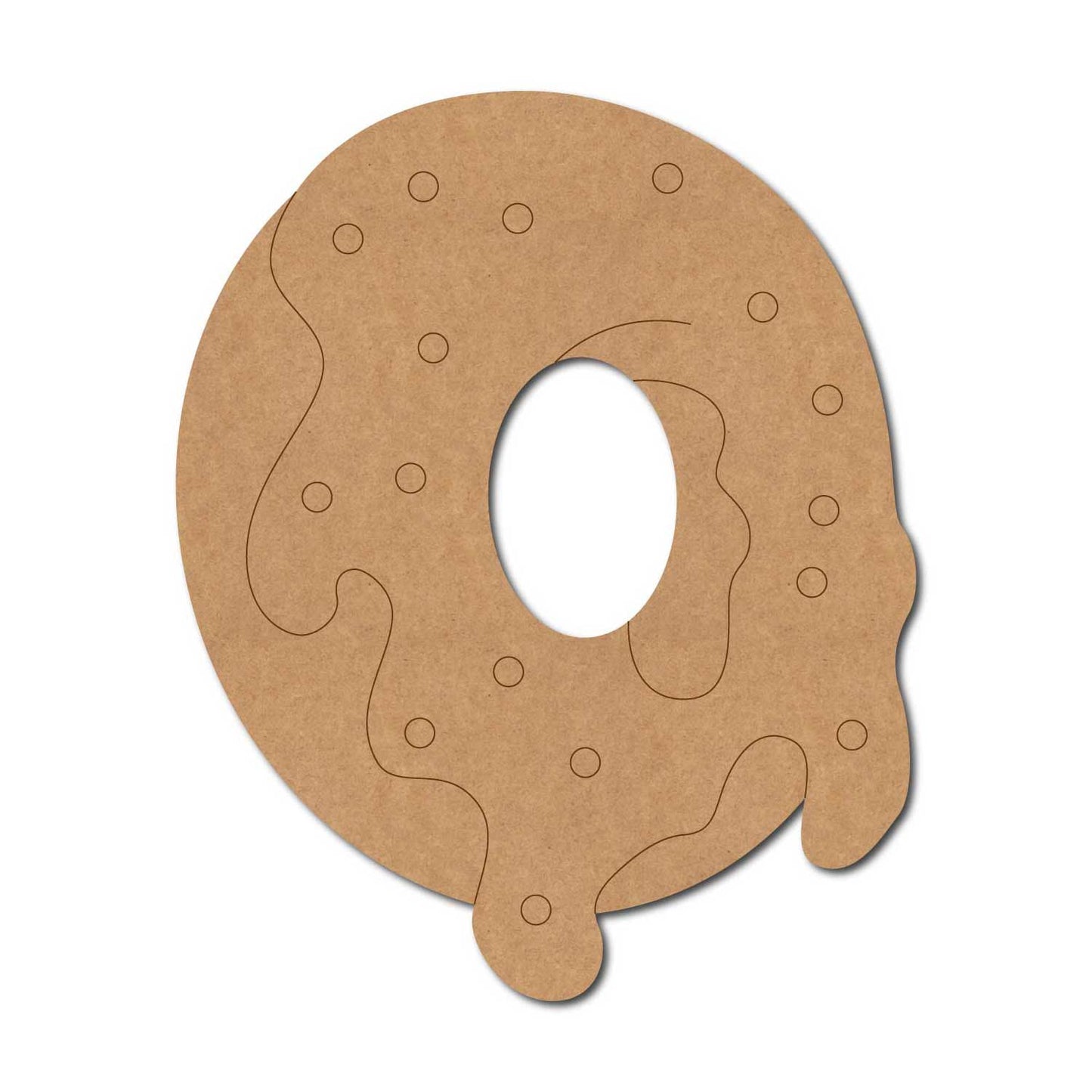 Donut Pre Marked MDF Design 5