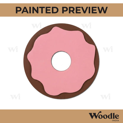Donut Two Layered Base MDF Design 1