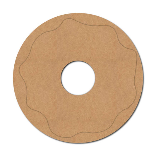 Donut Two Layered Base MDF Design 1
