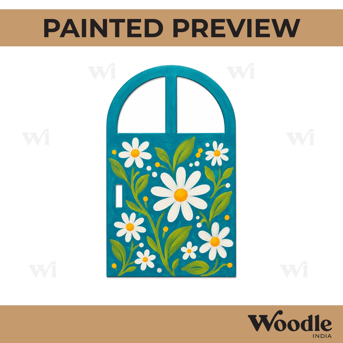 Door Cutout MDF Design 1