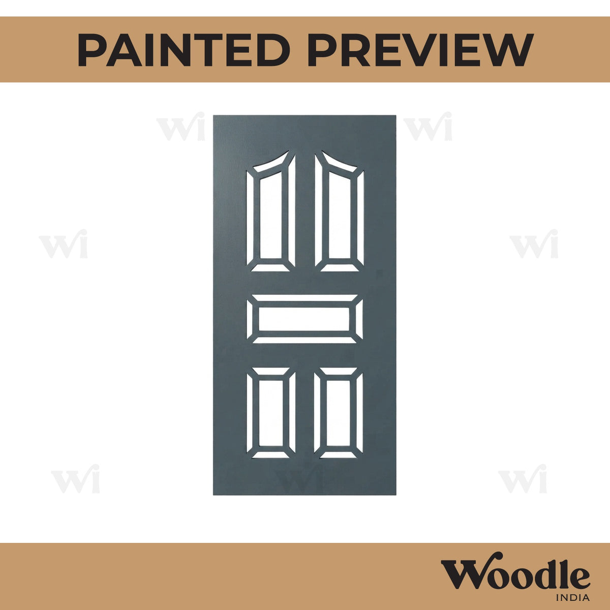 Door Cutout MDF Design 4