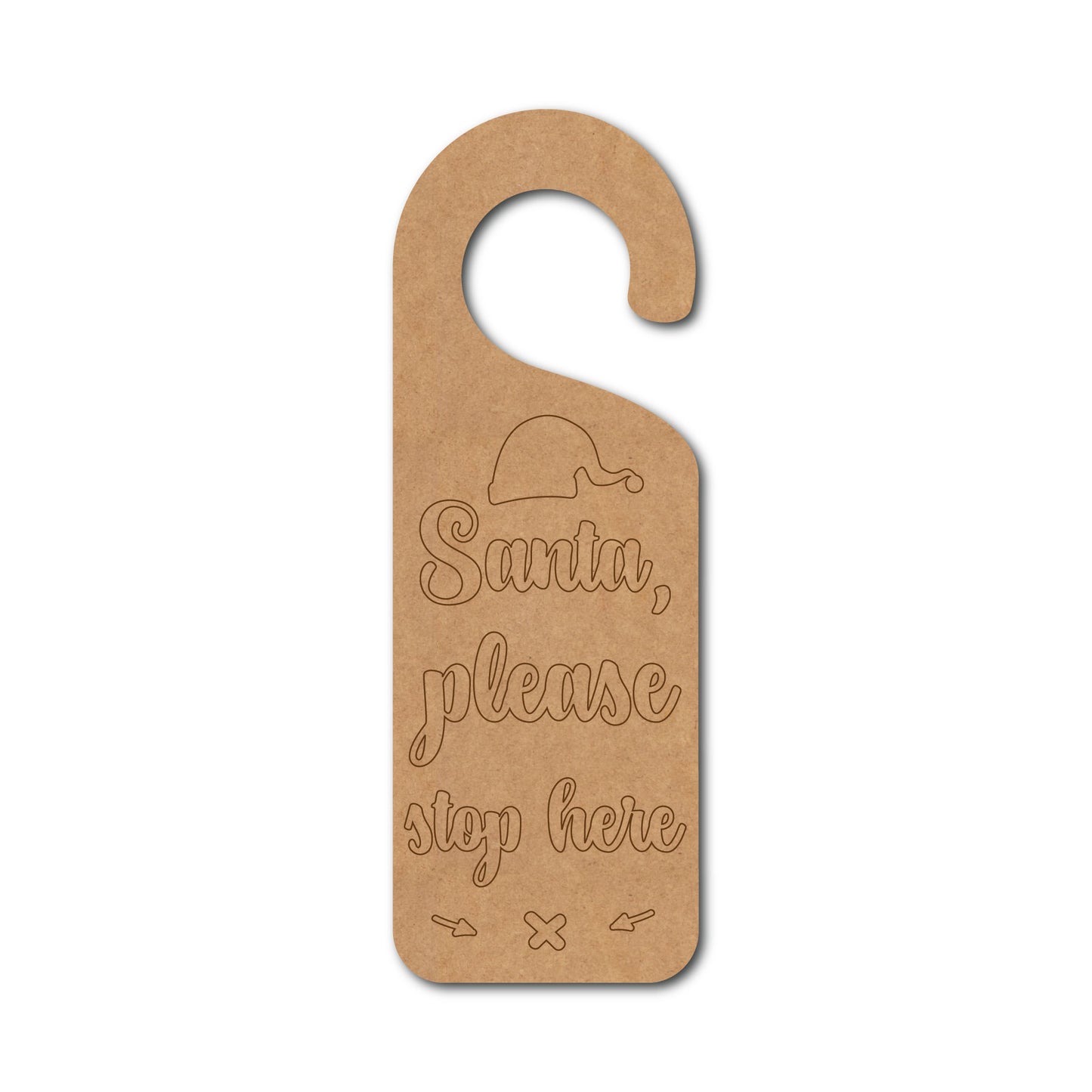 Door Knob Hanger MDF Design 10