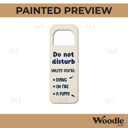 Door Knob Hanger MDF Design 12