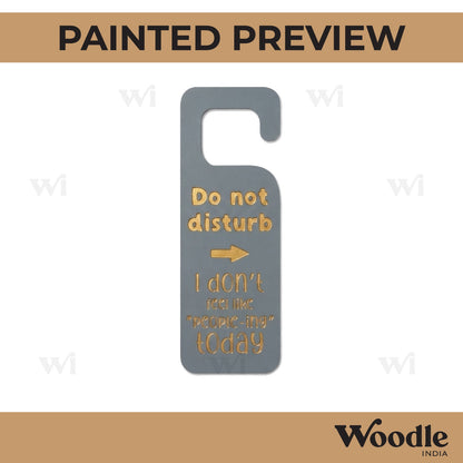 Door Knob Hanger MDF Design 13