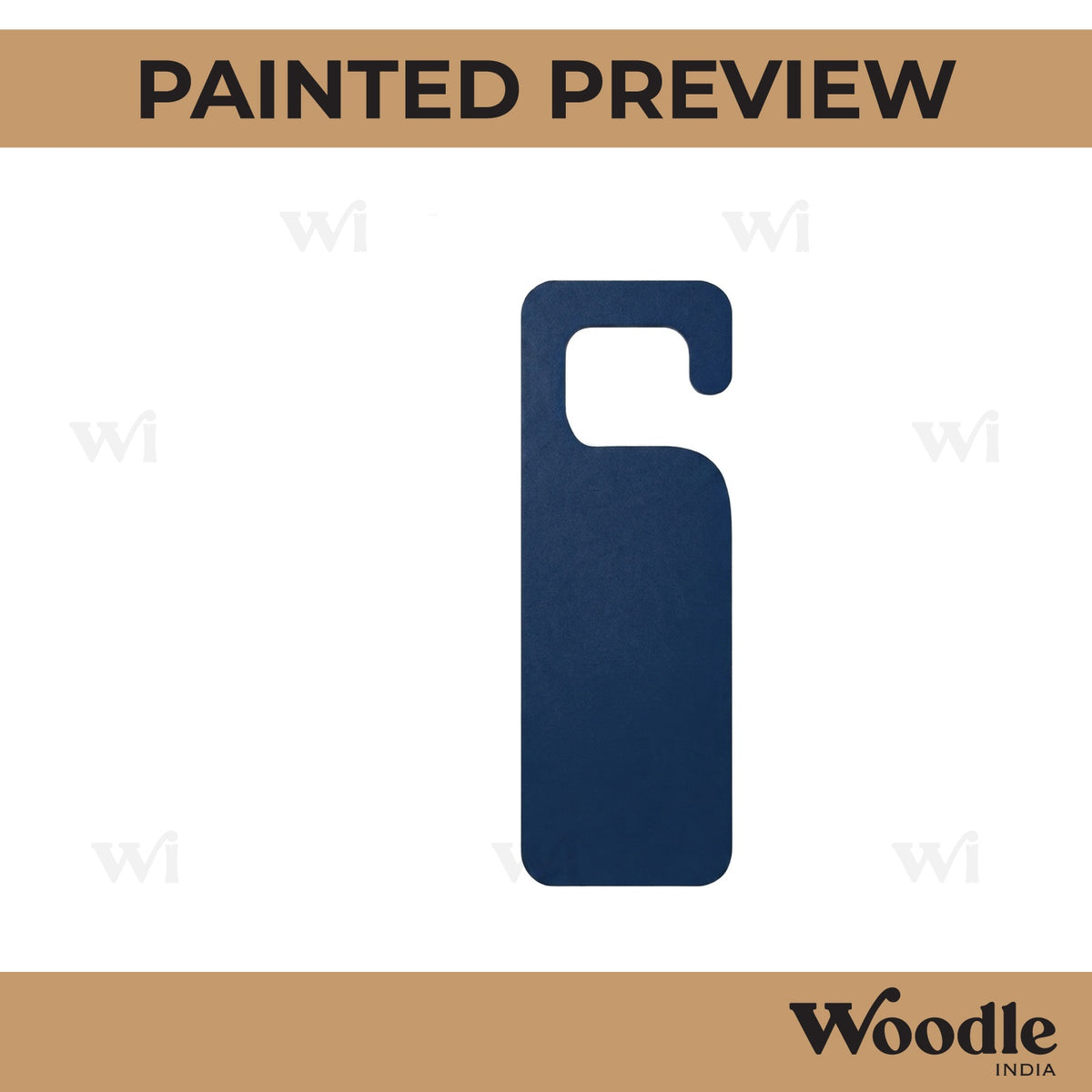 Door Knob Hanger MDF Design 2
