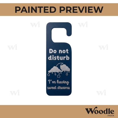 Door Knob Hanger MDF Design 20