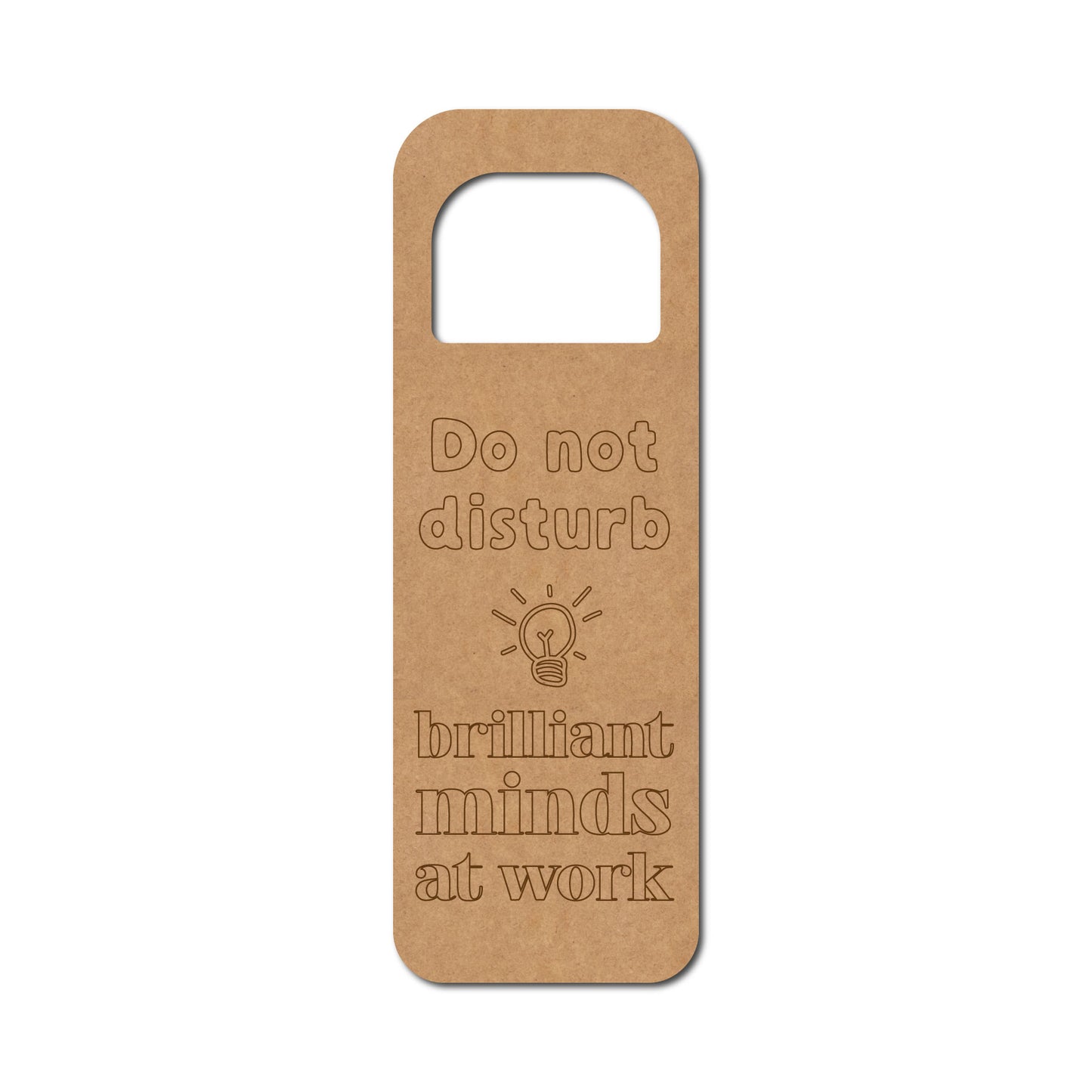 Door Knob Hanger MDF Design 24