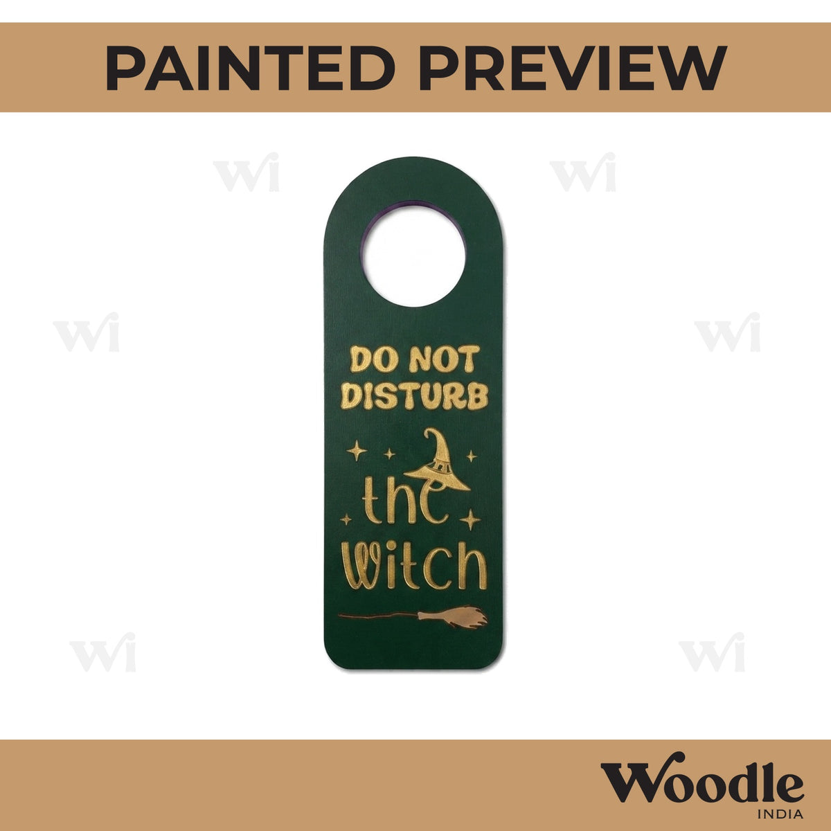 Door Knob Hanger MDF Design 27