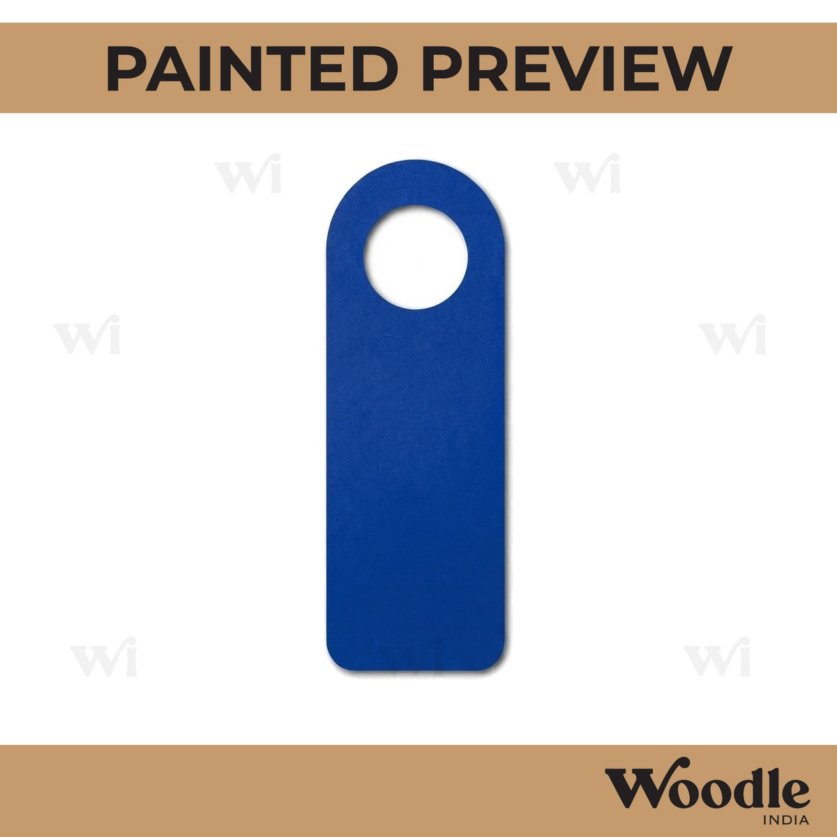 Door Knob Hanger MDF Design 3