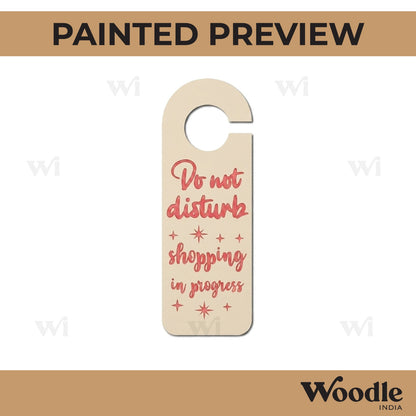 Door Knob Hanger MDF Design 35