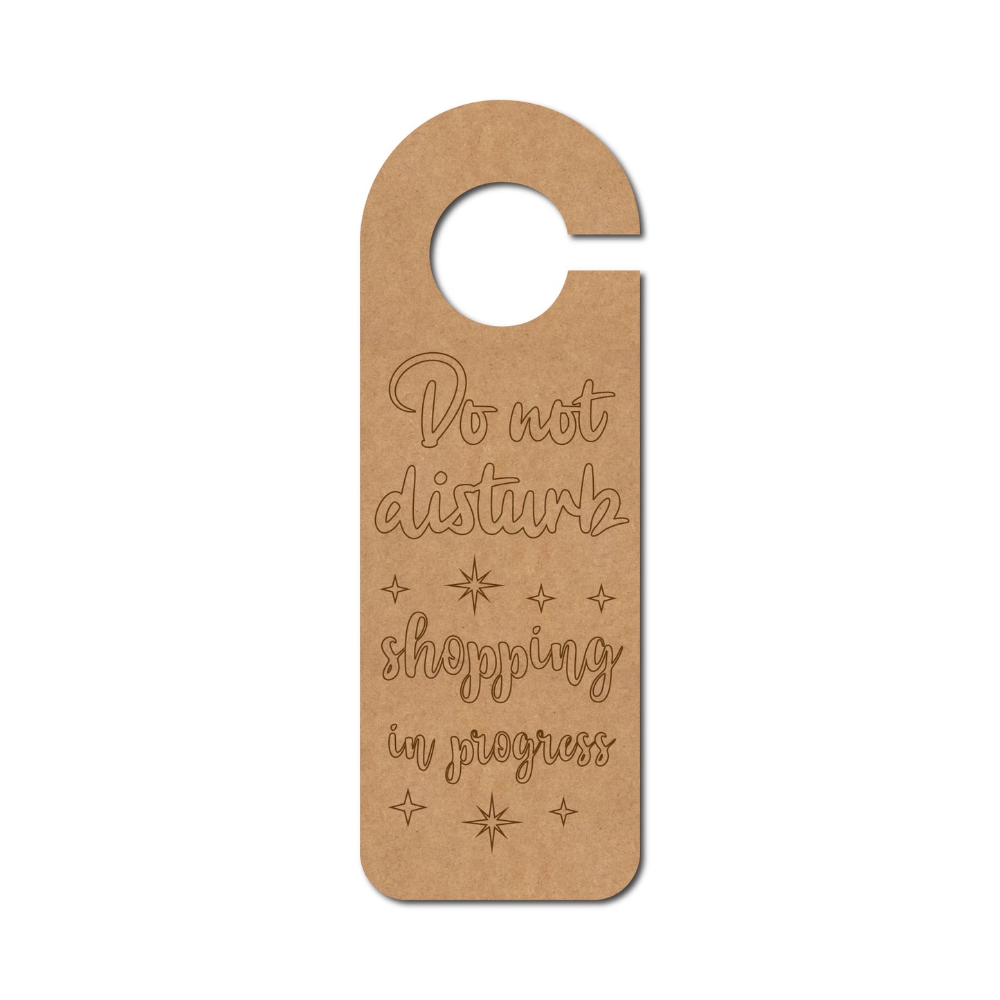 Door Knob Hanger MDF Design 35