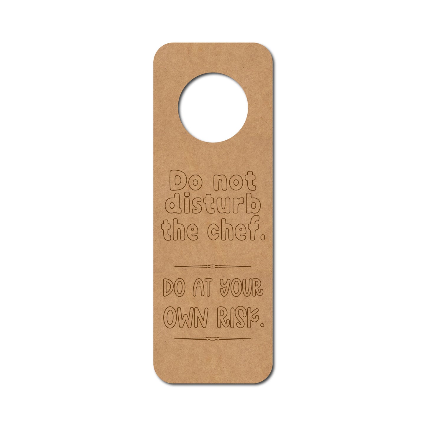 Door Knob Hanger MDF Design 37