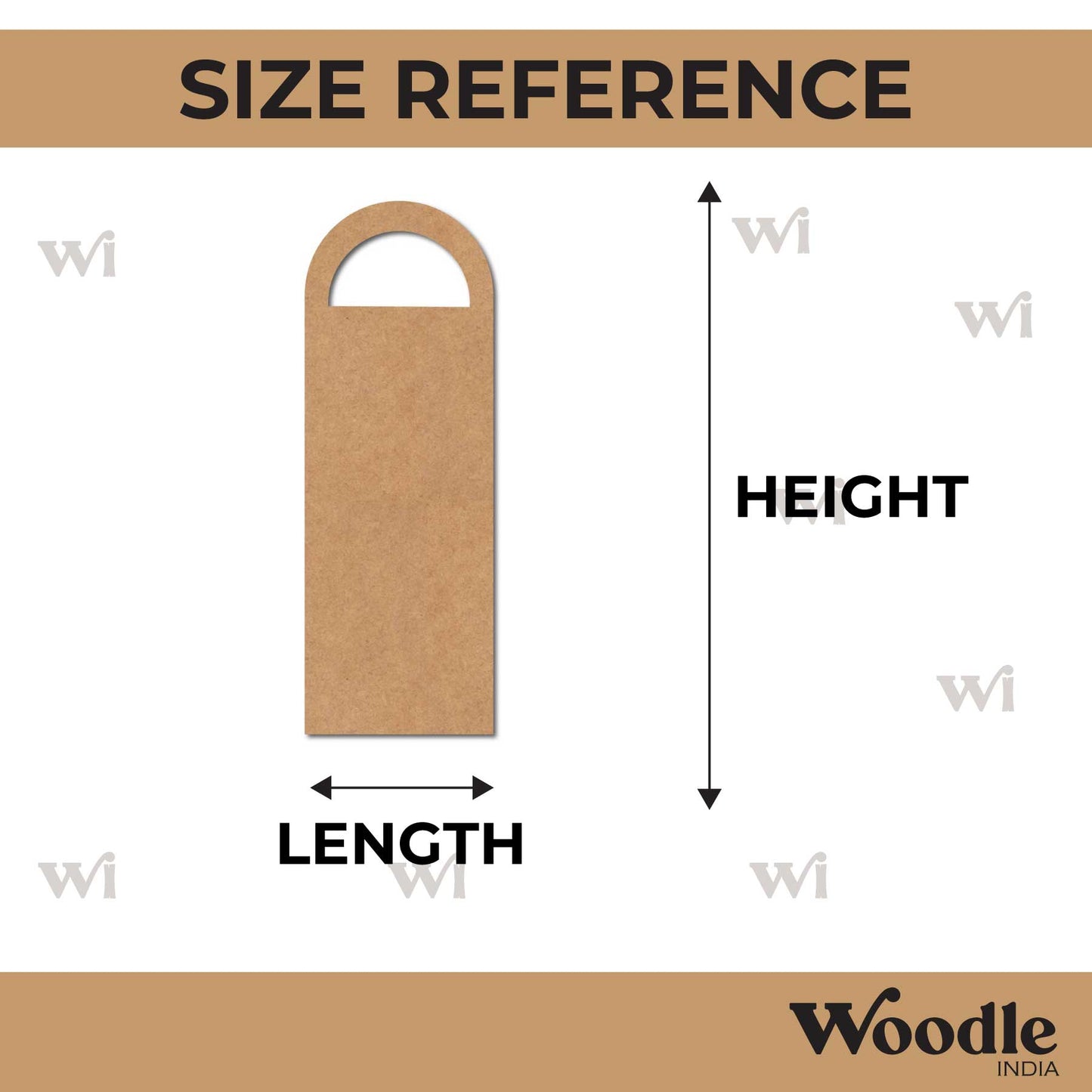 Door Knob Hanger MDF Design 43