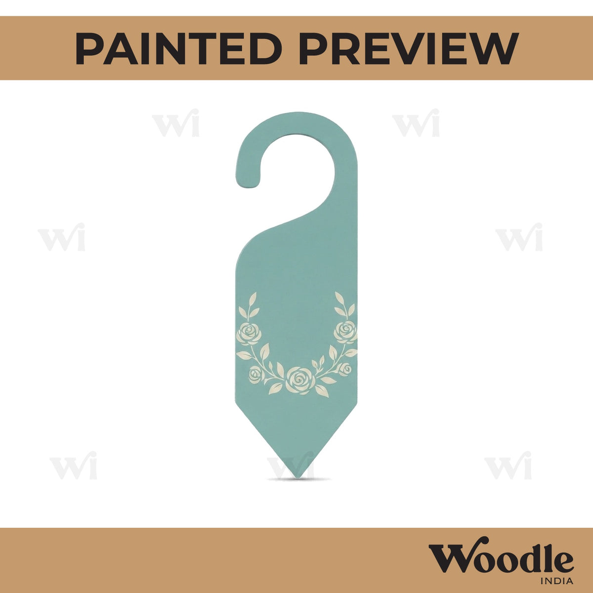 Door Knob Hanger MDF Design 45