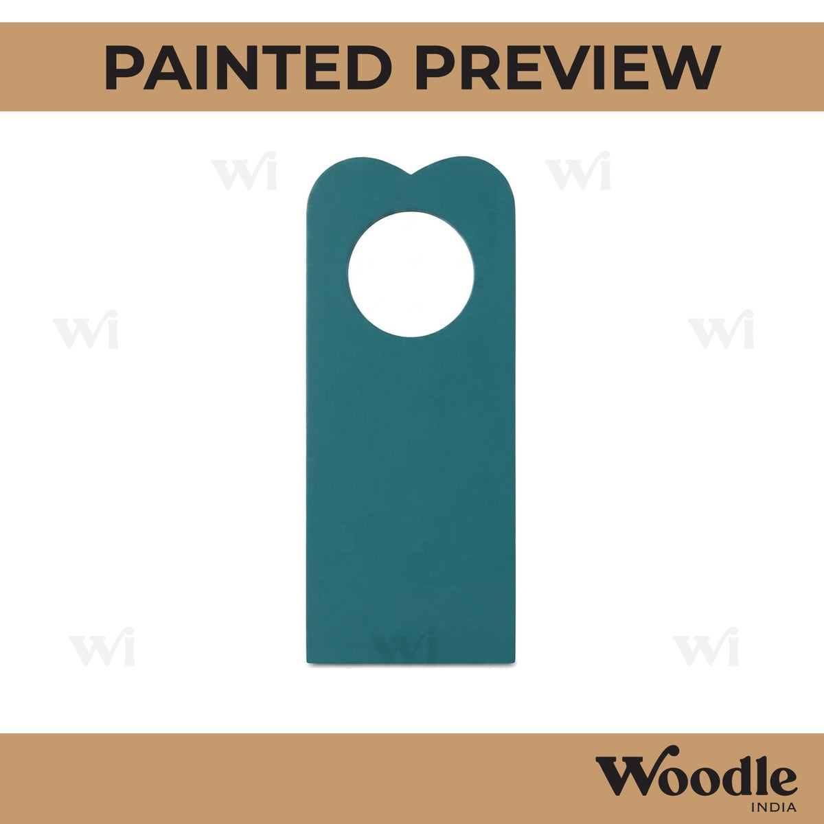 Door Knob Hanger MDF Design 48