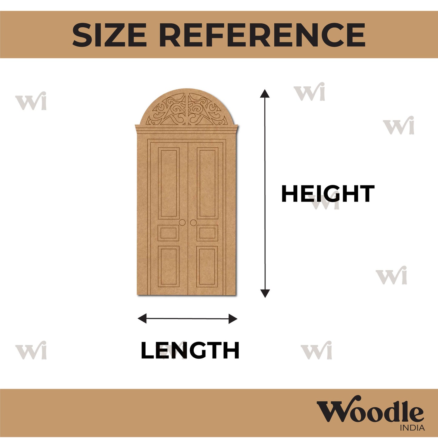 Door Pre Marked MDF Design 11