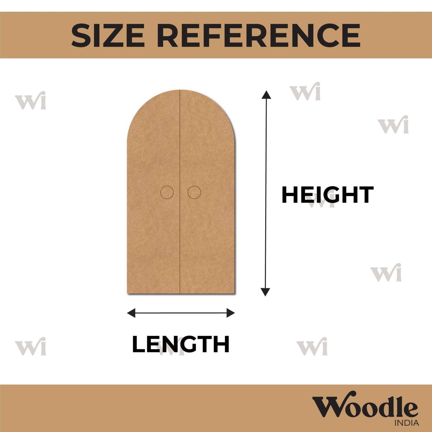 Door Pre Marked MDF Design 15