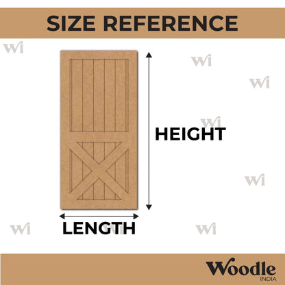 Door Two Layered Base MDF Design 1