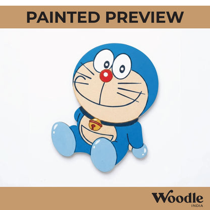 Doraemon Pre Marked MDF Design 1