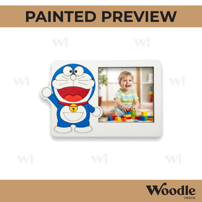Doraemon Three Layered Photo Frame MDF Design 1
