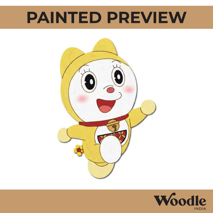 Dorami Doraemon Pre Marked MDF Design 1