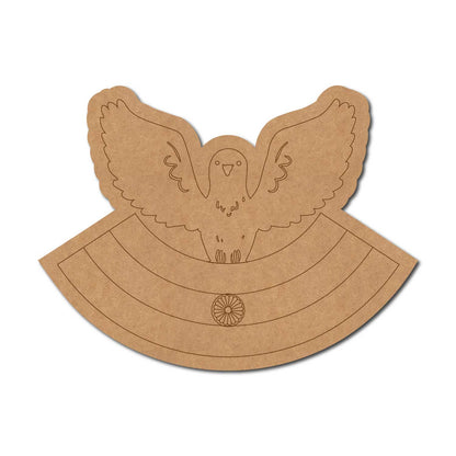 Dove With Indian Flag Pre Marked MDF Design 1