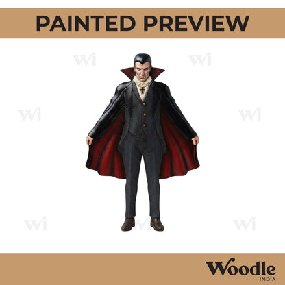 Dracula Vampire Pre Marked MDF Design 1