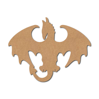 Dragon Cutout MDF Design 1