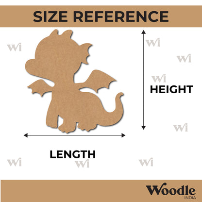 Dragon Cutout MDF Design 4