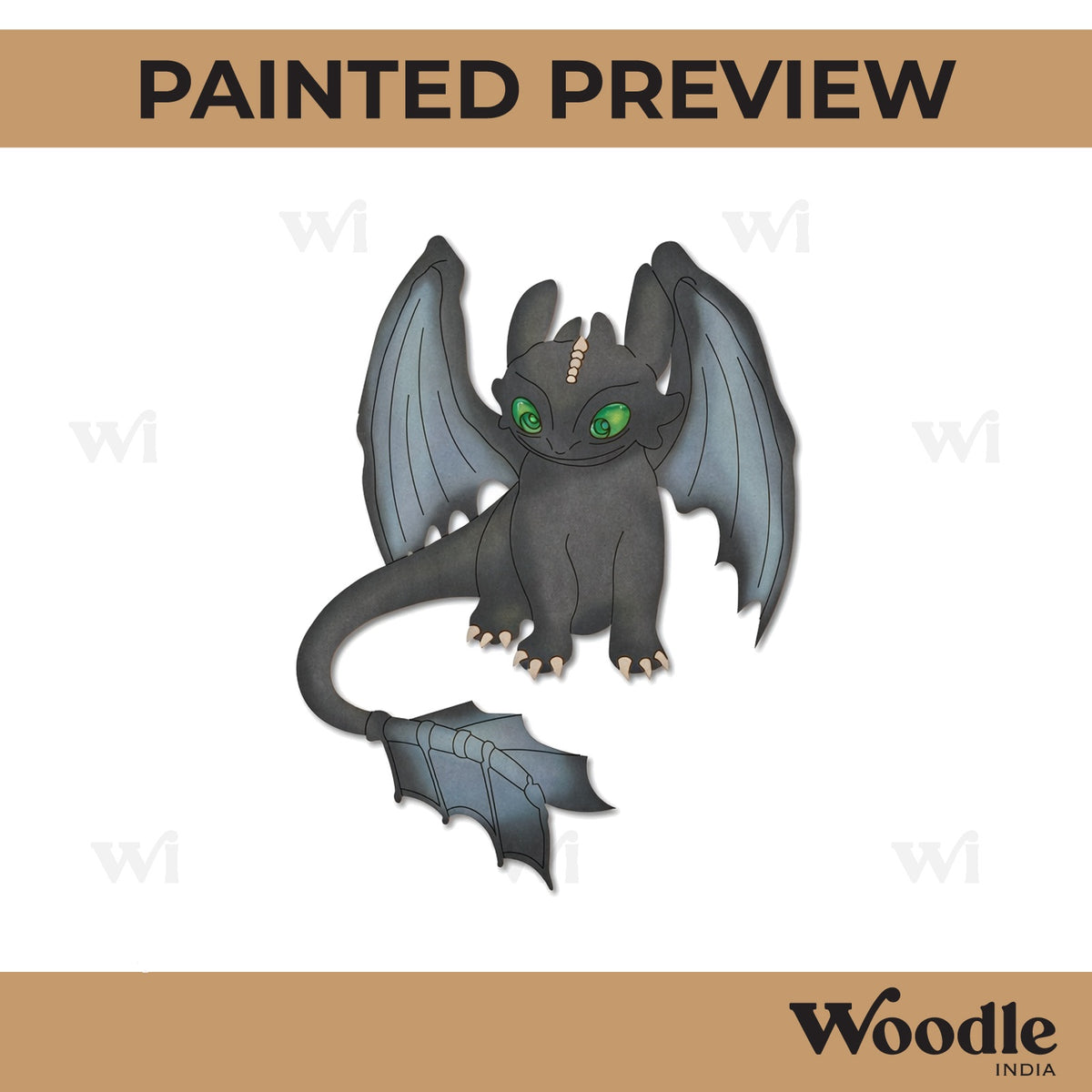Dragon Pre Marked MDF Design 2