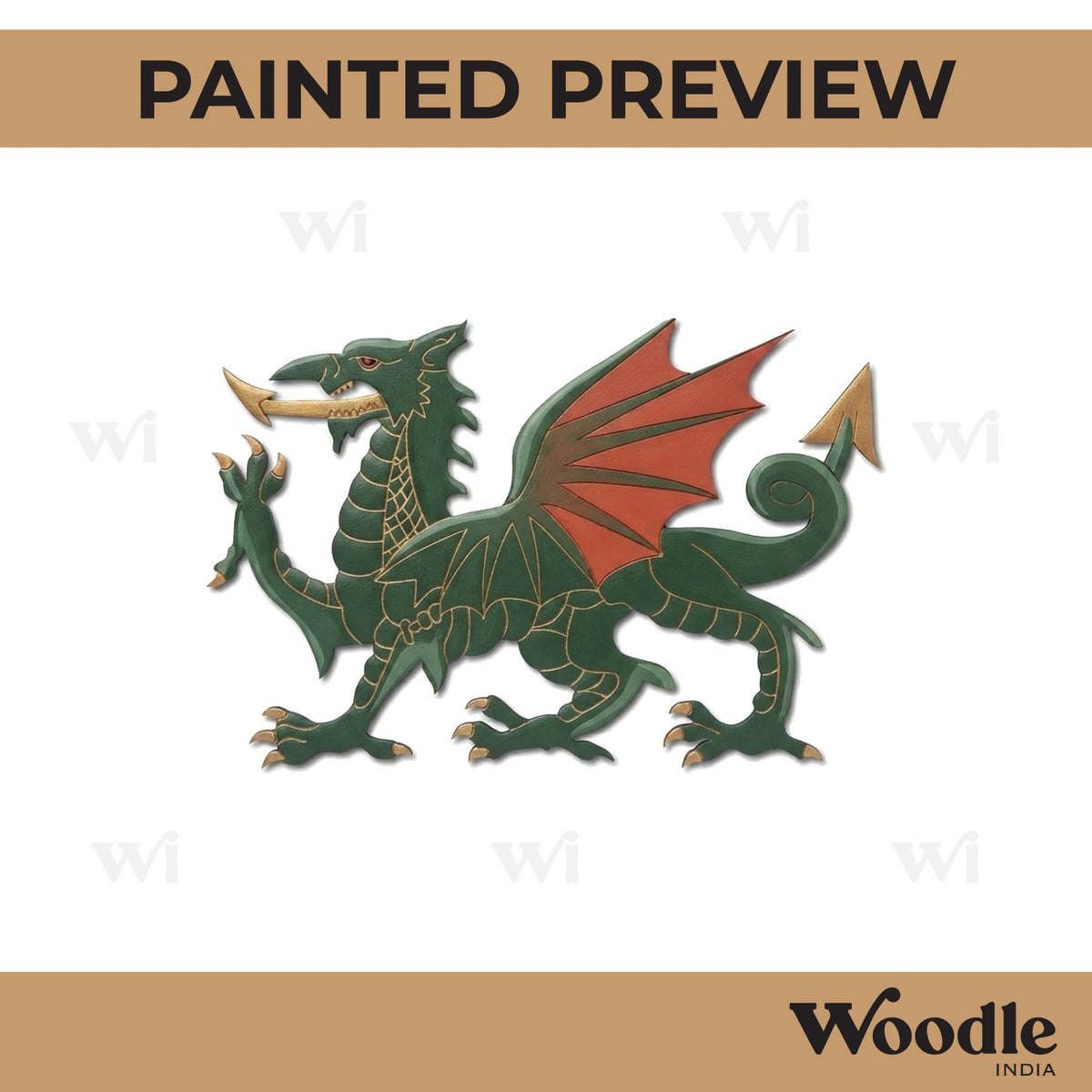 Dragon Pre Marked MDF Design 5